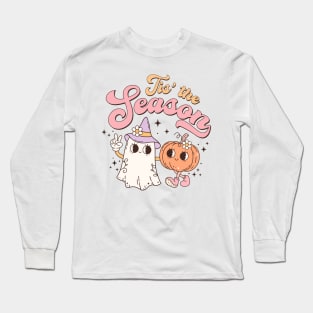 Retro Halloween Tis The Season Long Sleeve T-Shirt